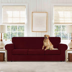 WEERRW Velvet High Stretch Couch Covers - Image 2