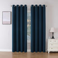 Joydeco Blackout Curtains 90 inch Long 2 Panels Set, Thermal Insulated Long by JOYDECO