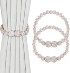 Magnetic Curtain Tiebacks, 2 Pack Curtain Holdbacks by KLOGTSINDDirect