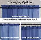 Chyhomenyc Royal Blue Sheer Valances - Image 5