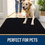 OLANLY Dog Door Mat for Muddy Paws 44x32, Absorbs Moisture and Dirt, Absorbent - Image 6