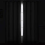 LEMOMO Grey Blackout Curtains/52 x 95 Inch/Set of 2 Panels Thermal Insulated - Image 3
