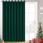 Yakamok Blackout Extra Wide Thermal Insulated Curtains, Total Shade Patio Door by Yakamok