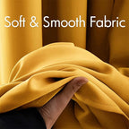 MIULEE Blackout Curtains for Bedroom Living Room Thermal Insulated Room - Image 3