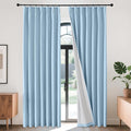 Joydeco Pinch Pleated Linen Curtains by JOYDECO
