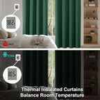 Simplebrand Ava Ever Green Blackout Curtains - Image 6