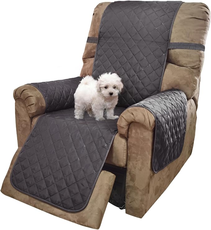 U-NICE HOME Recliner Chair Covers Reversible Quilted Water Repellent Pet by U-NICEHOME