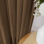 Tollpiz Short Sheer Curtain Living Room Linen Textured Curtains Sheer Light - Image 3