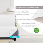 U-NICE HOME Futon Sofa Covers Reversible Slipcover Armless Couch Cover Water - Image 3