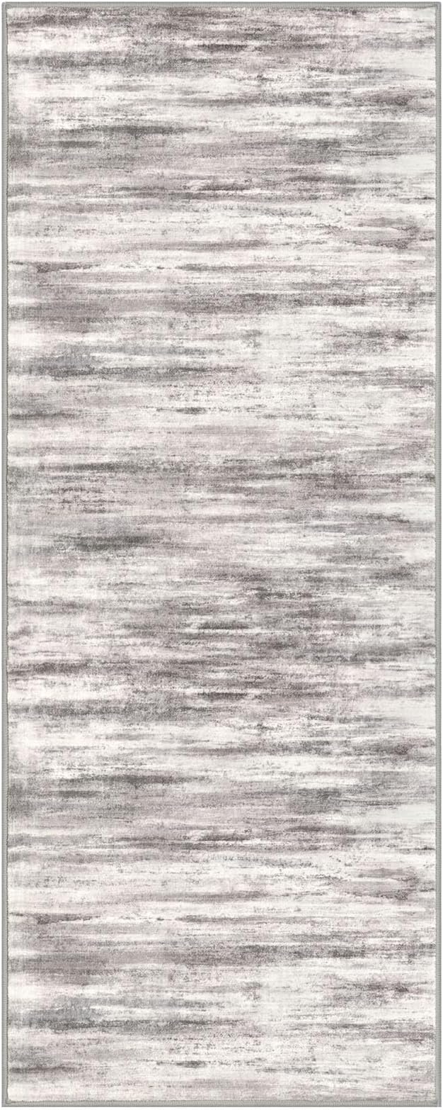 KOZYFLY Modern Abstract Washable Rug Runner 2x5 Hallway Rug Runner Non-Slip - Image 8