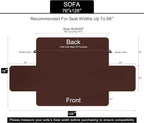 U-NICE HOME Reversible Sofa Cover Couch Cover - Image 6