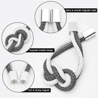 NICEEC 4 Pack Mini Magnetic Curtain Tiebacks Nordic Simple Style Drape Tie - Image 3