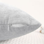 CaliTime Throw Pillow Covers Decorative 20 X 20 Inches Pack of 2 Cozy Chenille - Image 3