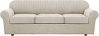 H.VERSAILTEX 4 Piece Stretch Sofa Covers by HVERSAILTEX