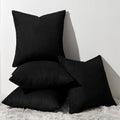 Topfinel Decorative Black Throw Pillow Covers Cushion Cases, Pillow Inserts Not by Topfinel