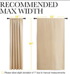 NICETOWN Room Darkening Curtains - Image 7