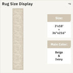 Hallway Runner Rug 3x18 - Image 5