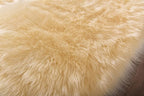 Latepis Yellow Rugs for Living Room Faux Sheepskin 5x6.7 Fuzzy Rugs Washable - Image 7
