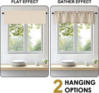 OWENIE Bob 1 PCS Linen Valances - Image 5