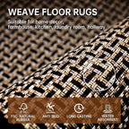 eqivei Kitchen Rugs and Mats Non Skid Washable Set of 2 PCS, Absorbent Runner - Image 3