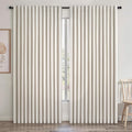 Extra Wide 100 Inch Length Blackout Curtains & Drapes 96 Inches Long 2 Panels by Topfinel