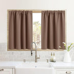 RYB HOME RV Curtains for Camper Windows, Mini Small Thermal Insulated Sunlight by RYBHOME