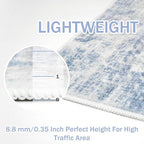 IOHOUZE Abstract Area Rug 4x6 Ft Washable Rugs - Image 5