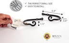 RTZEN Decorative Metal Curtain Tiebacks - Image 5
