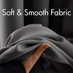MIULEE Blackout Curtains for Bedroom Thermal Insulated Room Darkening Drapes - Image 3