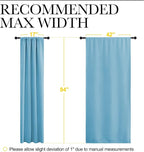 NICETOWN Blackout Curtains Window Draperies - Image 8