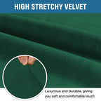 H.VERSAILTEX 1 Peice Stretch Velvet Sofa Covers - Image 3