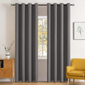 MIULEE Blackout Curtains 84 inch Long 2 Panels Burg Room Darkening Thermal by MIULEE