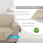 U-NICE HOME Large Sofa Cover Reversible Couch Cover - Image 4
