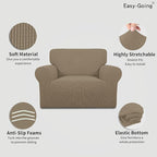 Easy-Going Stretch Oversized Chair Sofa Slipcover 1-Piece Couch Sofa Cover - Image 3
