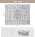 Area Rug 8x10 Washable Area Rugs - Image 2