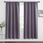 RYB HOME Blackout Curtains for Bedroom Living Room 72 inches Long, Thermal by RYBHOME