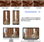 Simplebrand Ava Sun Baked Blackout Curtains - Image 9