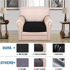 H.VERSAILTEX Stretch Couch Cushion Covers Individual Seat Sofa Chair Slipcovers - Image 2