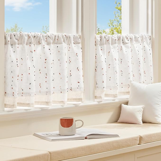 jinchan Kitchen Valance Curtain - Image 3