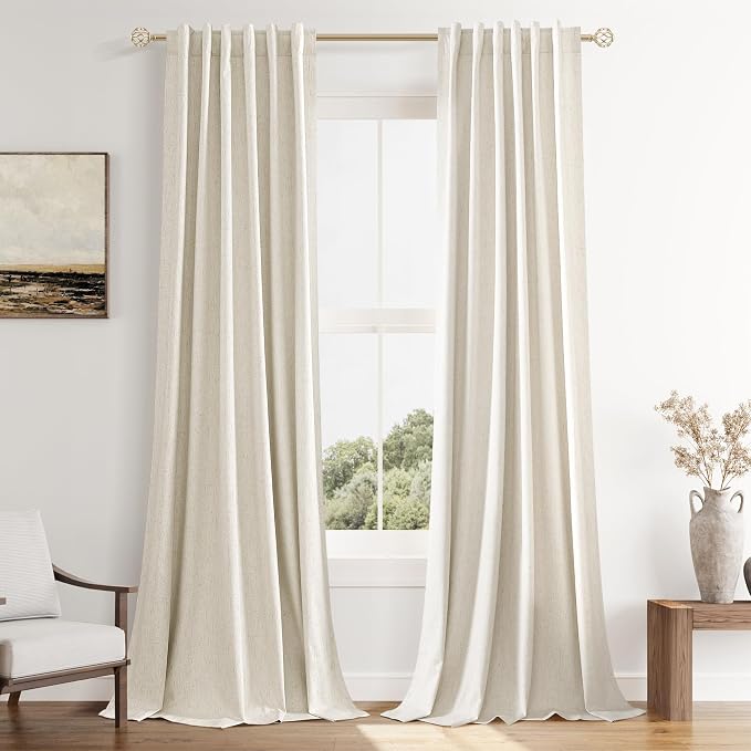 Guken 100% Blackout Curtains 40 Inch Wide by 84 Inch by Guken
