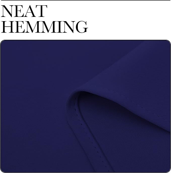 NICETOWN Curtains for Bedroom, All Season Thermal Insulated Solid Rod Pocket - Image 7
