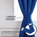 Deconovo Blackout Curtains, 42 x 63 Inch Drapes - Image 4