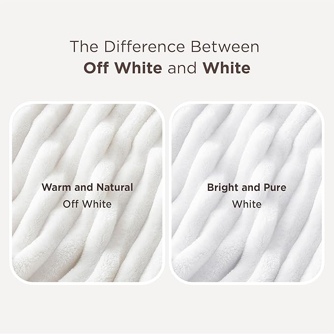 Bedsure GentleSoft White Throw Blanket - Image 7
