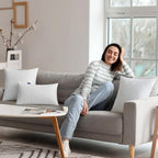 MIULEE Pillow Insert 14x32 Inch, Decorative Rectangle Throw Pillow Inserts - Image 6