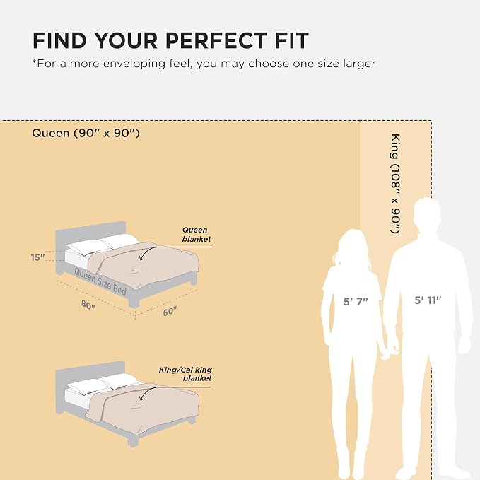 Bedsure GentleSoft Fleece Blankets Queen Size Brown - Image 8