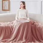 BEDELITE Twin Blanket for Couch & Bed, 300GSM Soft & Warm Fleece Blanket - Image 3