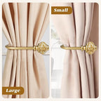 2 Pack Curtain Holdbacks, USFOOK Decorative Window Drapery Tiebacks, Curtain - Image 6