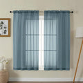 Gwine Sheer Curtains for Bedroom 54 inches Long by Gwine