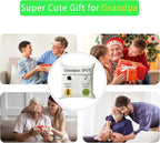 ONFAON Grandpa Gifts, Grandpa's Spot Throw Pillow Covers 18x18 Inch - Image 7
