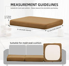 12Pcs Outdoor Cushion Covers, Patio Cushion Covers, Stretch Elastic Slipcovers - Image 2